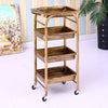 Hairdressing Cart Hair Salon Stroller Hairdressing Tool Car Beauty Cart Barber Shop Stroller Hairdressing Bar