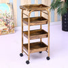 Hairdressing Cart Hair Salon Stroller Hairdressing Tool Car Beauty Cart Barber Shop Stroller Hairdressing Bar