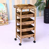 Hairdressing Cart Hair Salon Stroller Hairdressing Tool Car Beauty Cart Barber Shop Stroller Hairdressing Bar