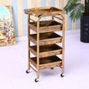 Hairdressing Cart Hair Salon Stroller Hairdressing Tool Car Beauty Cart Barber Shop Stroller Hairdressing Bar