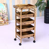 Hairdressing Cart Hair Salon Stroller Hairdressing Tool Car Beauty Cart Barber Shop Stroller Hairdressing Bar
