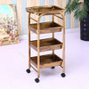 Hairdressing Cart Hair Salon Stroller Hairdressing Tool Car Beauty Cart Barber Shop Stroller Hairdressing Bar